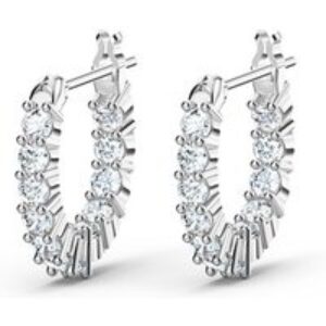 Swarovski Vittore Silver Mini Hoop Earrings