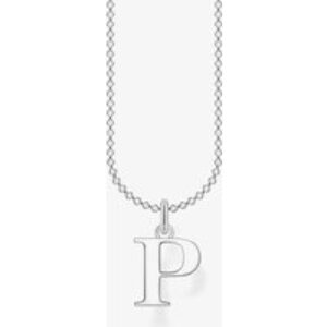 THOMAS SABO Silver Letter P Necklace KE2025-001-21-L45V