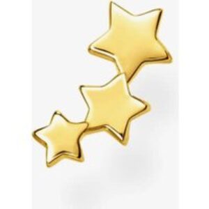 THOMAS SABO Gold Plated Stars Unmarried Stud Earring H2142-413-39