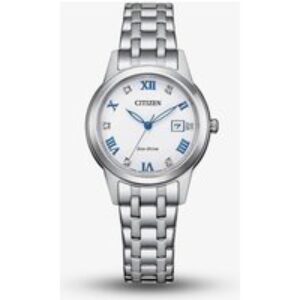 Citizen Girls Eco 29mm White Dial Watch FE1240-81A