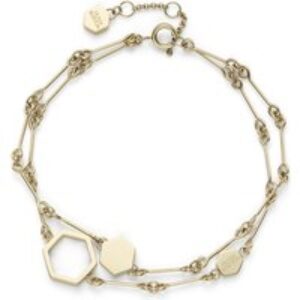 Olivia Burton Honeycomb Double Bracelet