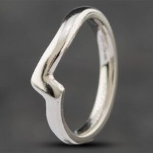Pre-Owned Platinum Court 3mm Shaped Wedding Ring 41871085