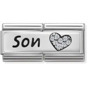 Nomination Silver Son Double Plate Allure