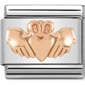 Nomination Rose Gold Claddagh Appeal