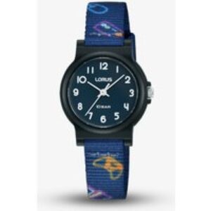 Lorus Dark Blue Gaming Fabric Watch RRX45JX9