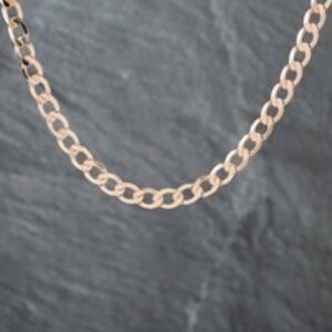Pre-Owned 9ct Yellow Gold 24 Inch Curb Chain 41041303