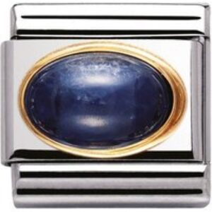 Nomination Oval Sapphire Attraction – Stainless Metal