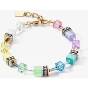 Coeur De Lion GeoCUBE Iconic Gentle Multicolour Bracelet 2838/30-1576