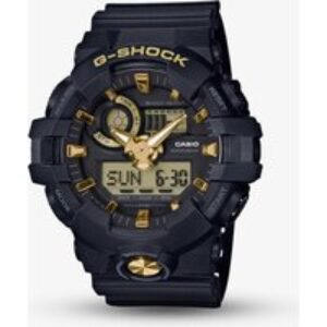 Casio G-Shock Classic Dual Display Black Plastic Strap Watch GA-710B-1A9ER