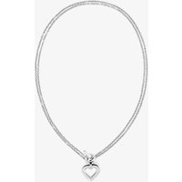Tommy Hilfiger Ladies Silver Heart Necklace 2780967 - Image 2