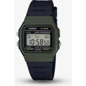Casio CASIO Collection Dark Green Watch F-91WM-3AEF