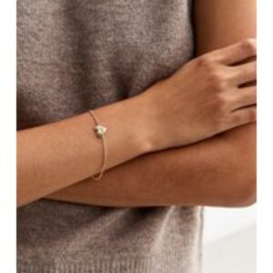 Gold Tone Diamanté Center Appeal Bracelet New Glance