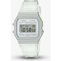 Casio Clear Resin Digital Display Watch F-91WS-7EF - Image 2