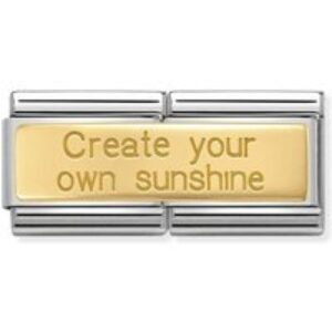 Nomination Create Your Personal Sunshine Double Appeal