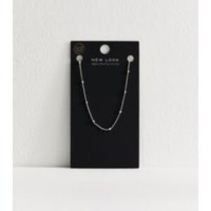 Silver Plated Ball Chain Necklace New Glance
