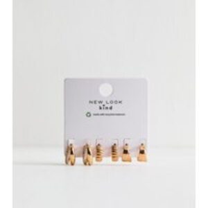 Pack Of three Gold Tone Earrings New Glance