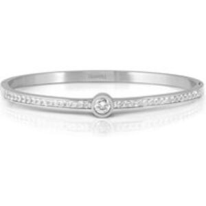 Nomination Lovely Bangles Silver White Circle Crystal Small Bangle