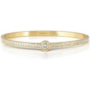 Nomination Lovely Bangles Gold White Circle Crystal Small Bangle