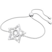 Swarovski Silver Stella Star Pull Bracelet - Adjustable - Image 2