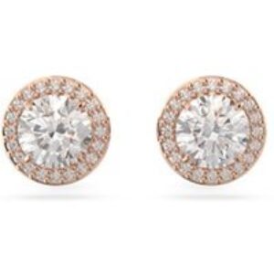 Swarovski Constella Rose Gold Halo Earrings