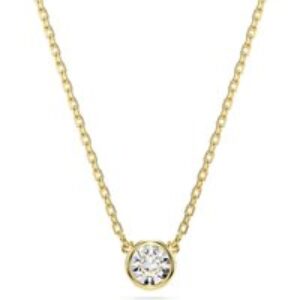 Swarovski Imber Gold-Tone White Crystal Pendant