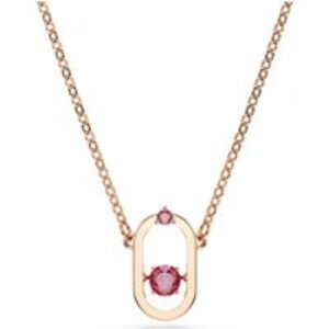 Swarovski Oval Rose Gold UNA Pendant Necklace