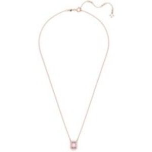 Swarovski Millenia Rose Gold + Purple Octagon Necklace – Adjustable