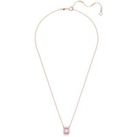 Swarovski Millenia Rose Gold + Purple Octagon Necklace - Adjustable - Image 2