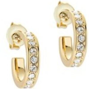 Ted Baker Gold Crystal Nano Huggie Earrings – Gold
