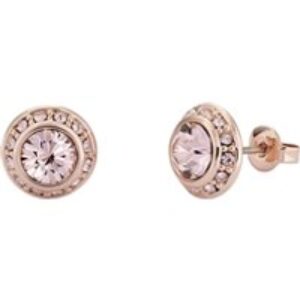 Ted Baker Soletia Rose-Gold Solitaire Sparkle Halo Stud Earrings – Rose Gold