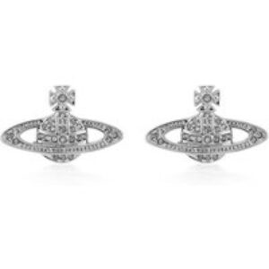 Vivienne Westwood Mini Bas Silver Earrings – Silver