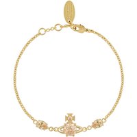 Vivienne Westwood Gold Joaquina Crystal Orb Bracelet - Gold - Image 2