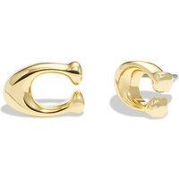 Trainer Gold C Starter Stud Earrings - Gold - Image 2
