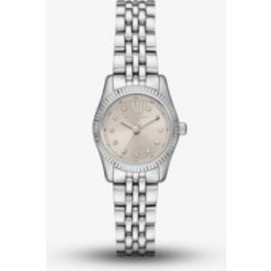 Michael Kors Lexington Silver Tone Crystal Watch MK4843