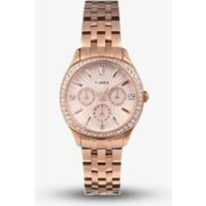 Timex Ladies Ariana Rose Gold Chronograph Watch TW2W17800