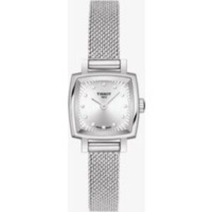 Tissot Women T-Girl Pretty Sq. Diamond Mesh Bracelet Watch T058.109.11.036.00