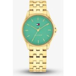 Tommy Hilfiger Women Jade Inexperienced Dial Watch 1782774