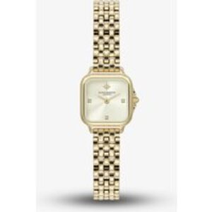 Olivia Burton Women Grosvenor Mini Ivory Dial Watch 24000257
