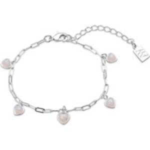 August Woods Silver Allure Opal Center Bracelet – Silver