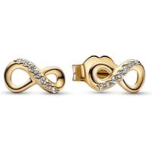 Pandora Gold Infinity Earrings