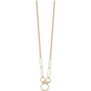 Argento Gold Circle Chain Necklace – Gold