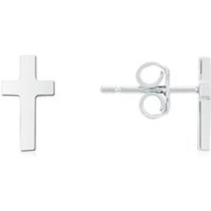 Argento Silver Simple Pass Earrings – Silver