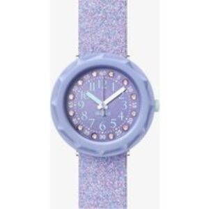 Flik Flak Childrens Shine Bright Lilaxus Watch FCSP102