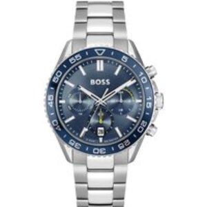 Boss Runner Blue Chronograph Watch