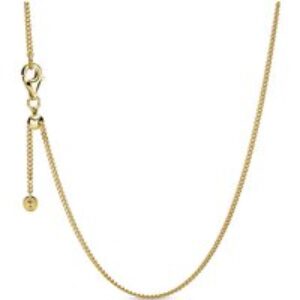 Pandora Gold Curb Chain Necklace
