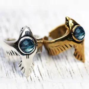 As Above Ring in Gold Plated Brass