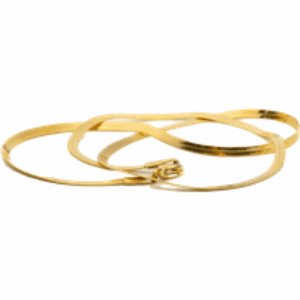 Shoreline Necklace in Gold