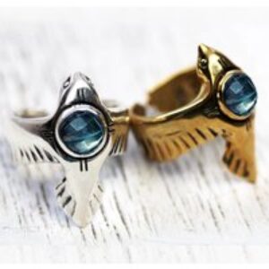 As Above Ring in Gold Plated Brass