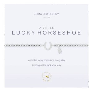 A Little Lucky Horseshoe Bracelet in Silver