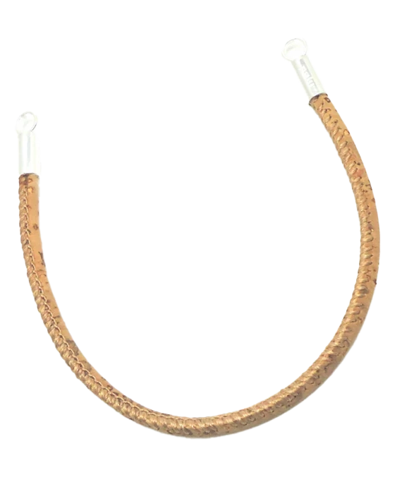 Natural Cork 19cm Bracelet in Natural